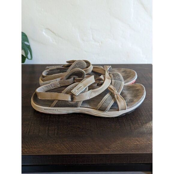 Merrell Women's Vesper Alumininum Convertible Strappy Sport Sandals - Size 8 - Picture 1 of 8